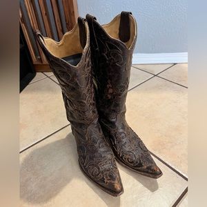 Corral Vintage Cowgirl Sniptoe Boots